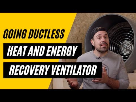 Heat and Energy Recovery Ventilators: Going Ductless