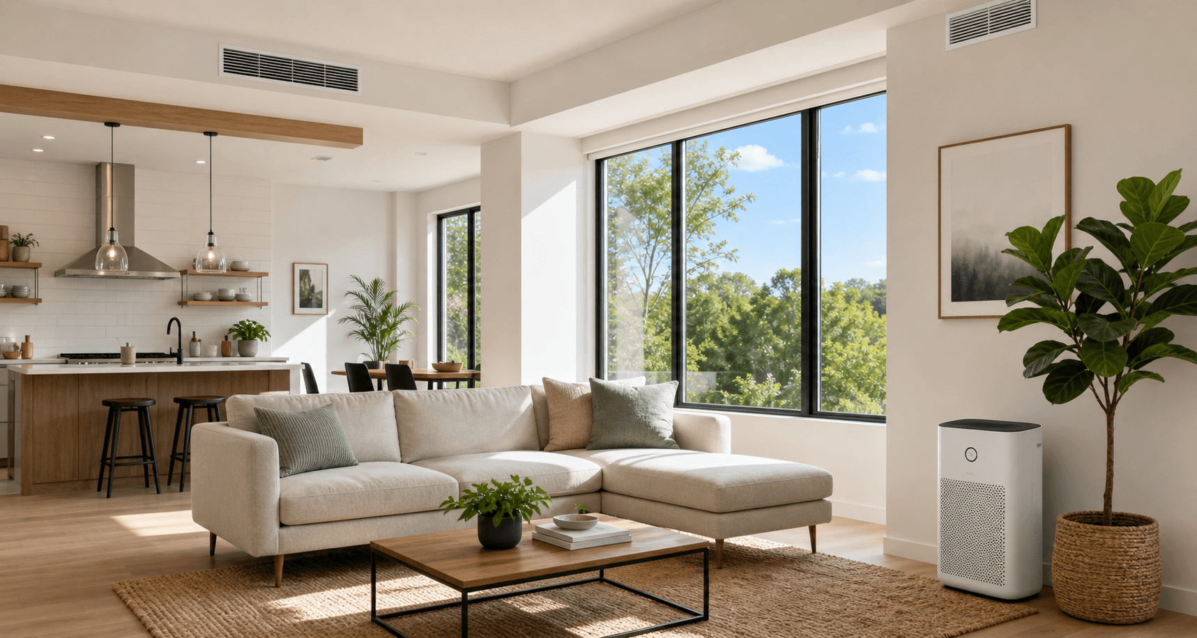 If you spend most of your time indoors, the air in your home has a bigger impact on your health than the air outside. This complete guide explains the most common causes of poor indoor air quality—like dust, allergens, wildfire smoke, VOCs, CO₂, humidity, and mold—and shows how ventilation, filtration, purification, and monitoring can work together to create a healthier home. Whether you live in a small apartment or a large single-family house, you’ll learn practical steps and product options to improve your indoor air quality today and over the long term.