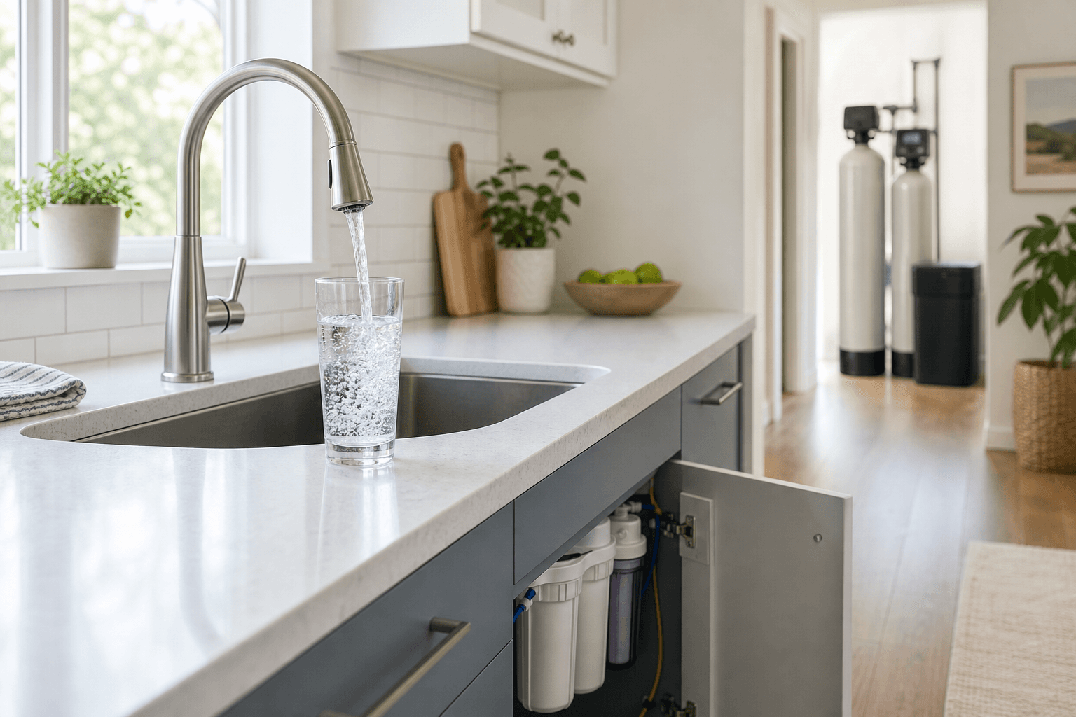 If your tap water smells strange, tastes off, leaves white spots on dishes, or creates stubborn scale on fixtures, you are not alone. This comprehensive homeowner guide walks you through the main causes of water quality problems, how to test and understand your water, and the most effective options for drinking water filtration, whole-home treatment, and salt-free conditioning so you can choose the right solution with confidence.