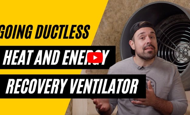 Heat and Energy Recovery Ventilator: Going Ductless