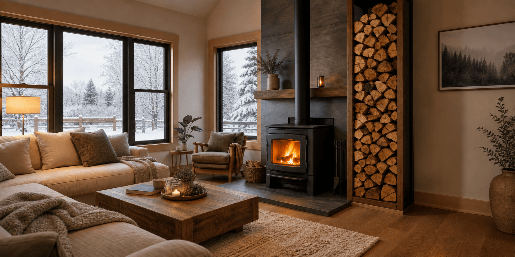 Winter prep is about more than just turning up the thermostat. With a bit of planning before cold weather arrives, you can make your home more comfortable, protect it from damage, lower your heating bills, and keep your family safe. This guide walks you through wood and pellet stoves, fireplace inserts, chimney systems, weatherization, heating efficiency, and seasonal maintenance so you can head into winter with confidence.